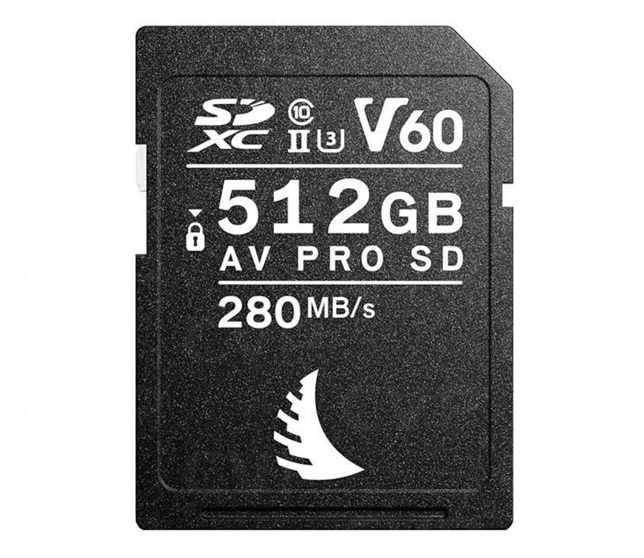 Angelbird 512GB AV PRO SDXC MK2 V60 280MB/s