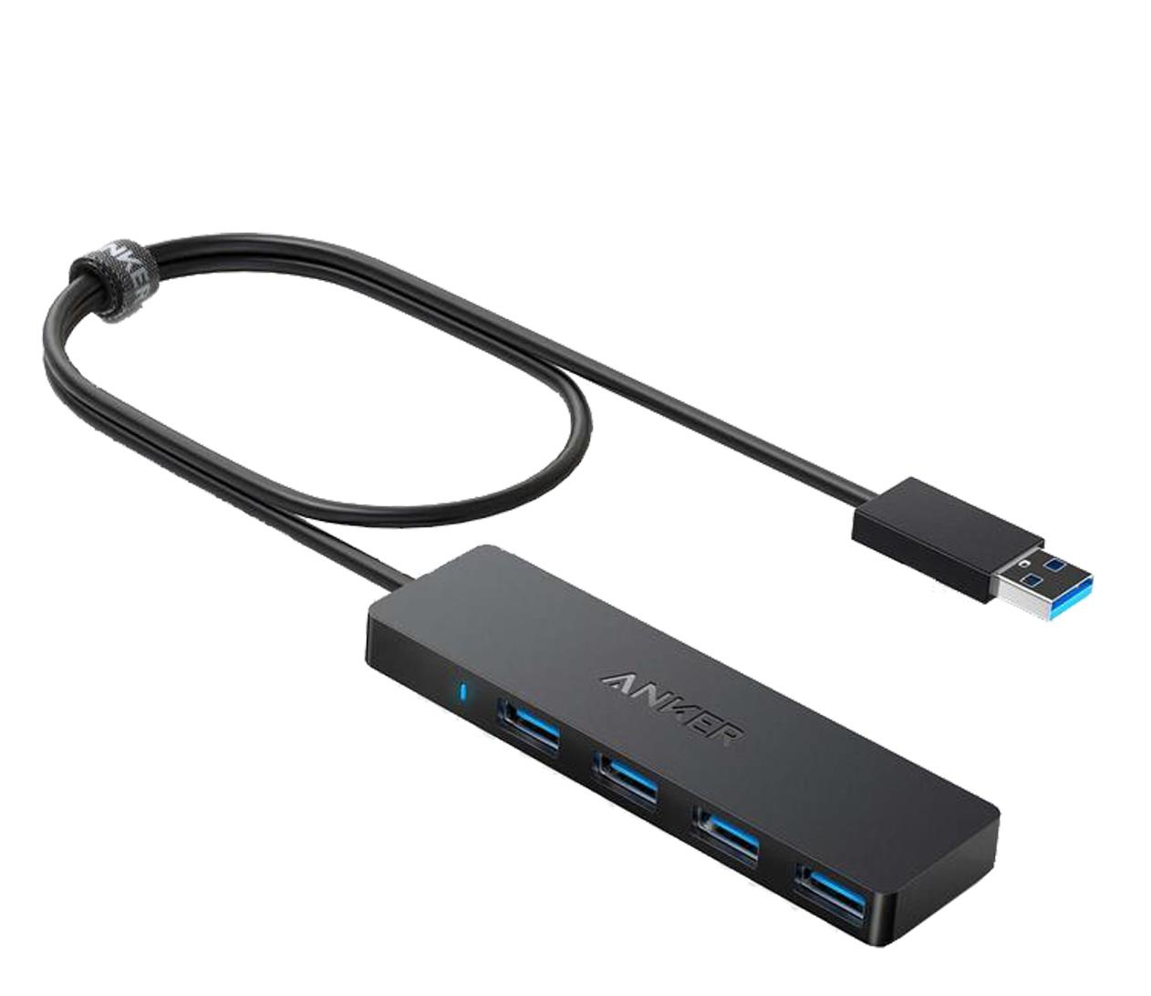 Anker 4-Port USB 3.0 Ultra Slim Data