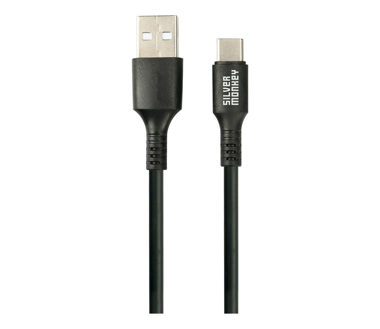 Silver Monkey Kabel USB-A na USB-C 0,5 m B