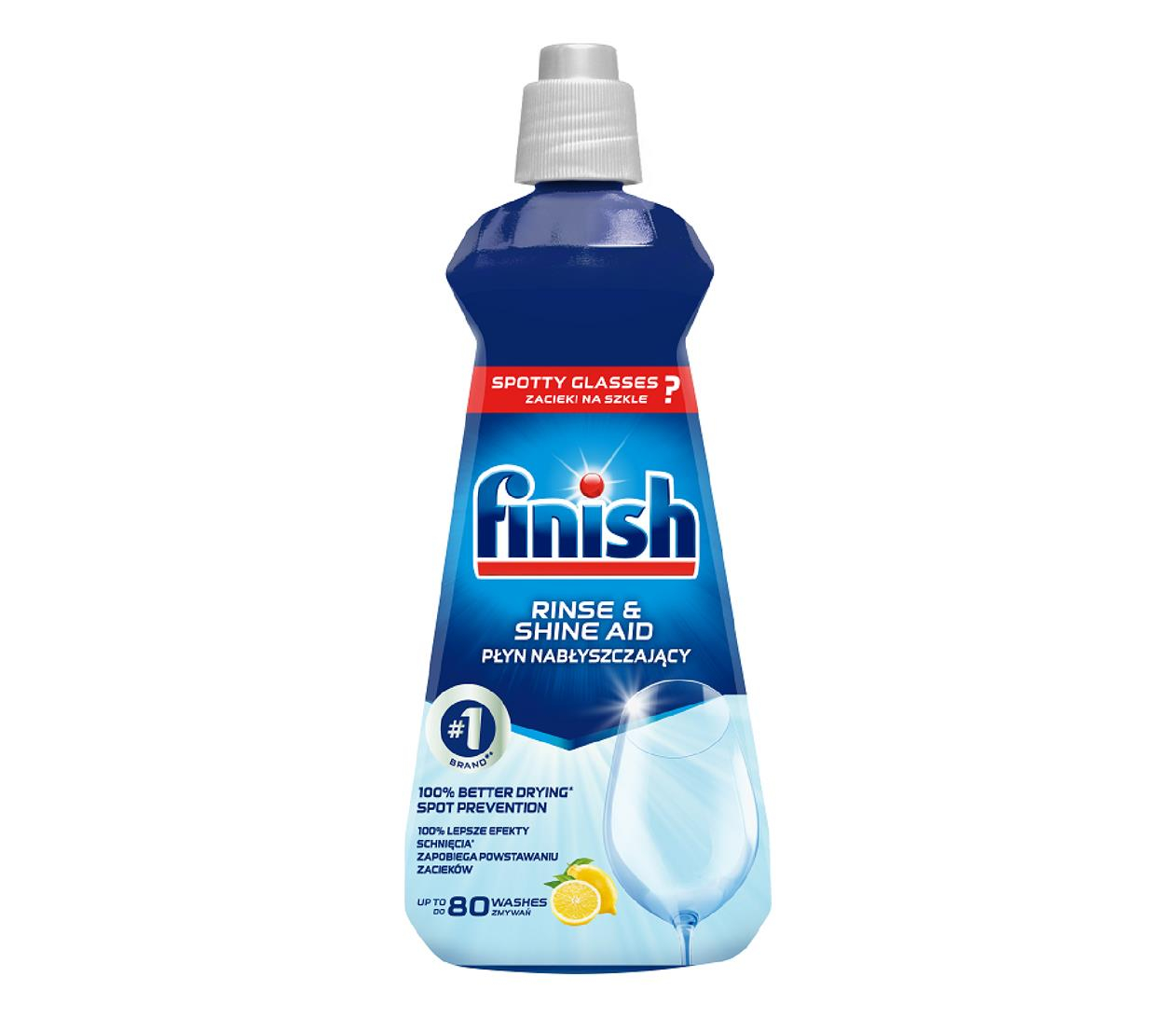 Finish Nabłyszczasz do zmywarki Finish Cytrynowy 400ml