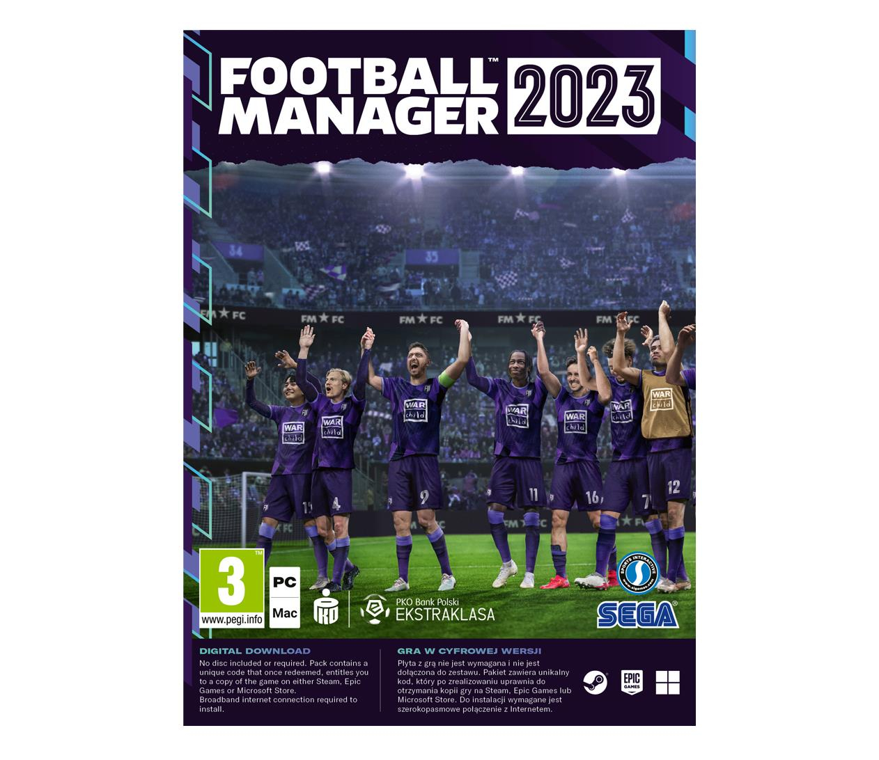 PC Football Manager 2023
