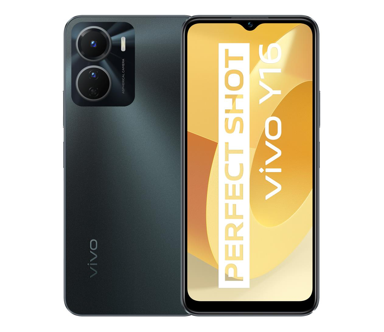 vivo Y16 4/128GB Elegant Black