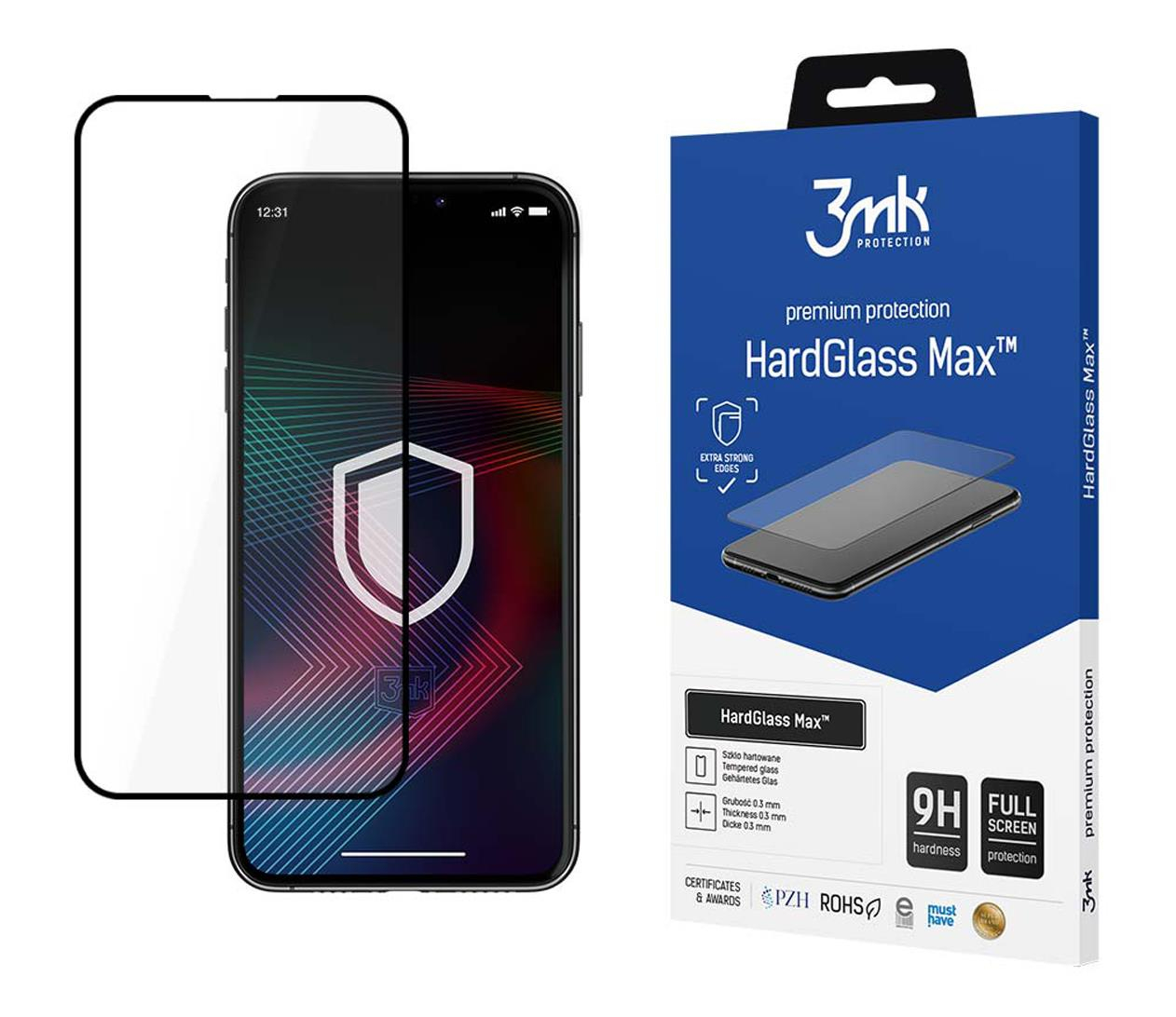 3mk HardGlass MAX do iPhone 16E