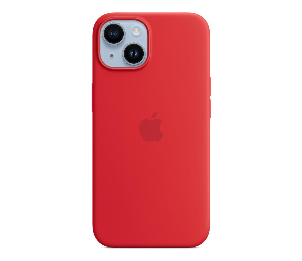 Apple Silikonowe etui z MagSafe iPhone 14 Plus (PRODUCT)RED