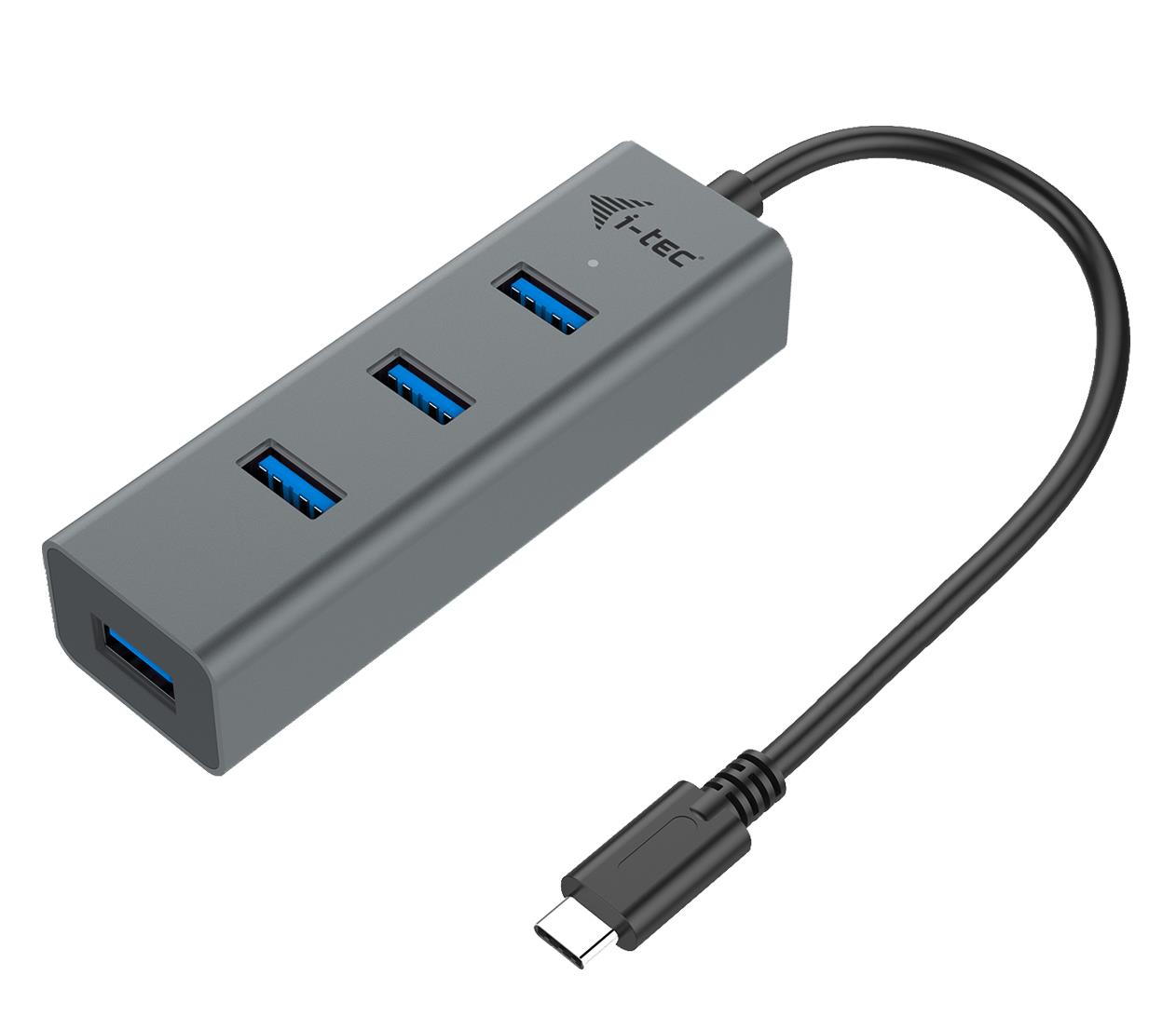 i-tec USB-C Thunderbolt 4x USB 3.0 Metal HUB 28cm