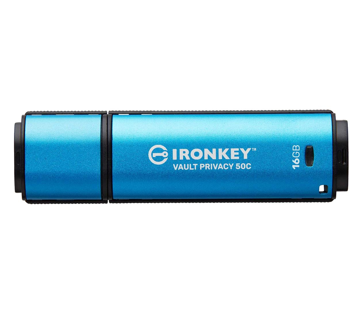 Kingston 16GB IronKey Vault Privacy 50C AES-256 FIPS 197 USB-C