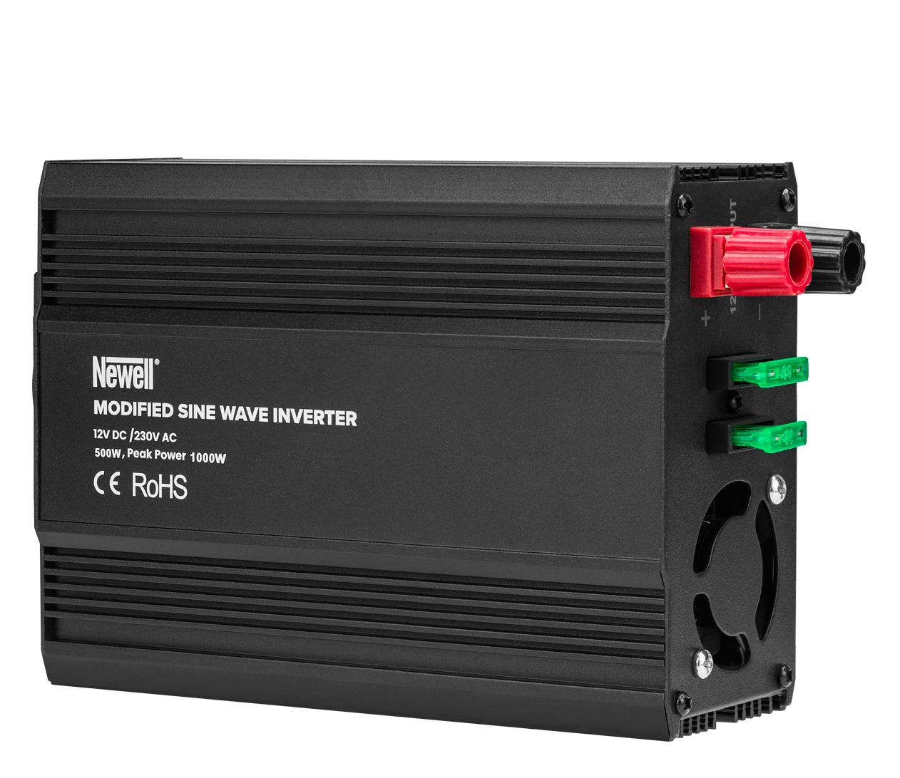 Newell Przetwornica napięcia 12 V / 230 V, 500 W mod. sin.