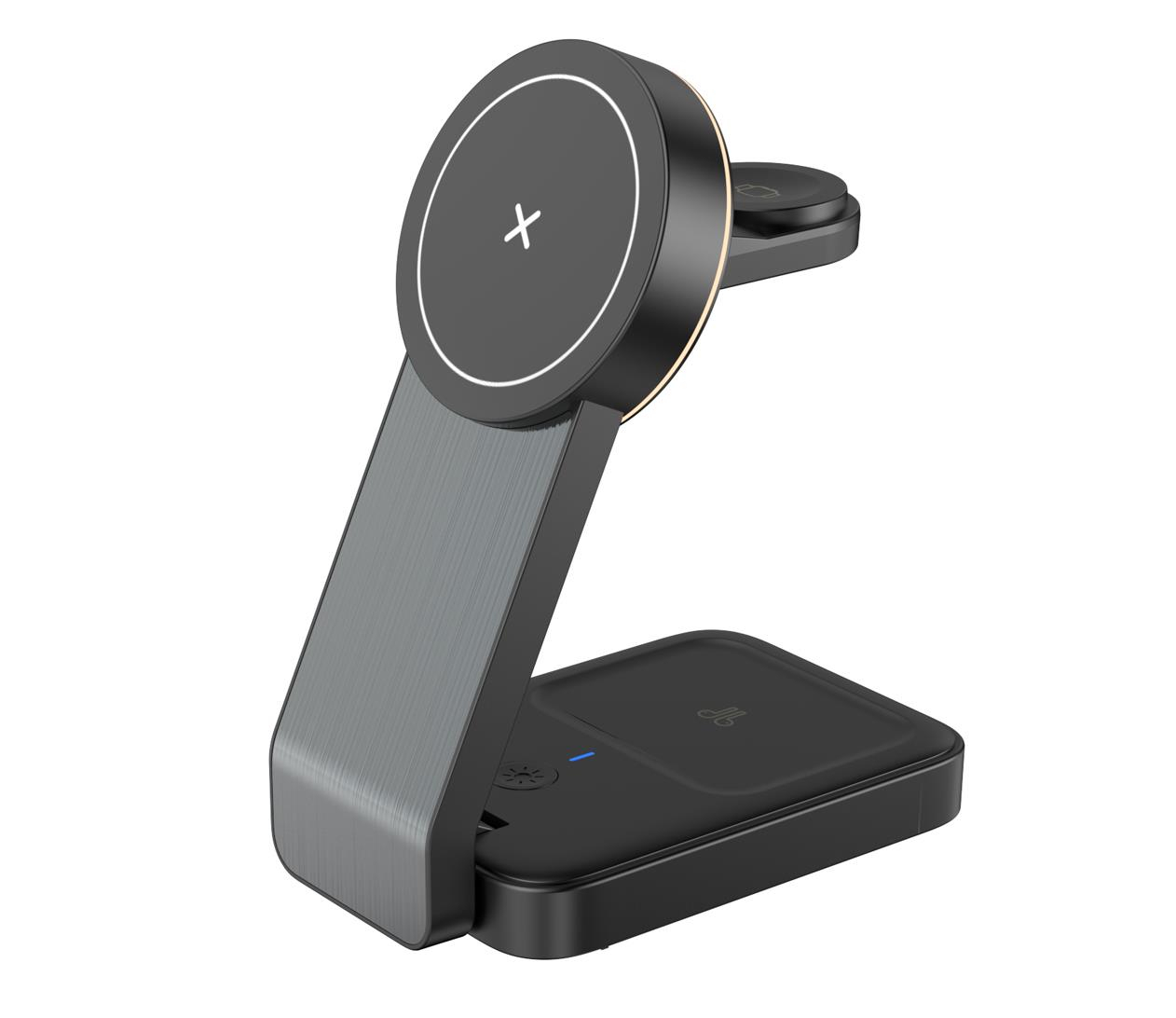 x-kom Alu MagCharger 3in1 Black