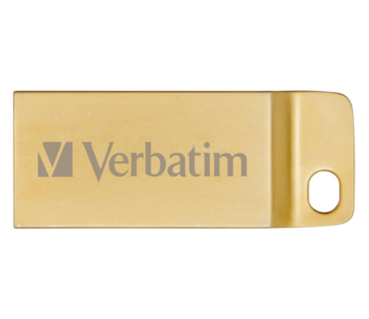 Verbatim 64GB Metal Executive USB 3.0 Gold
