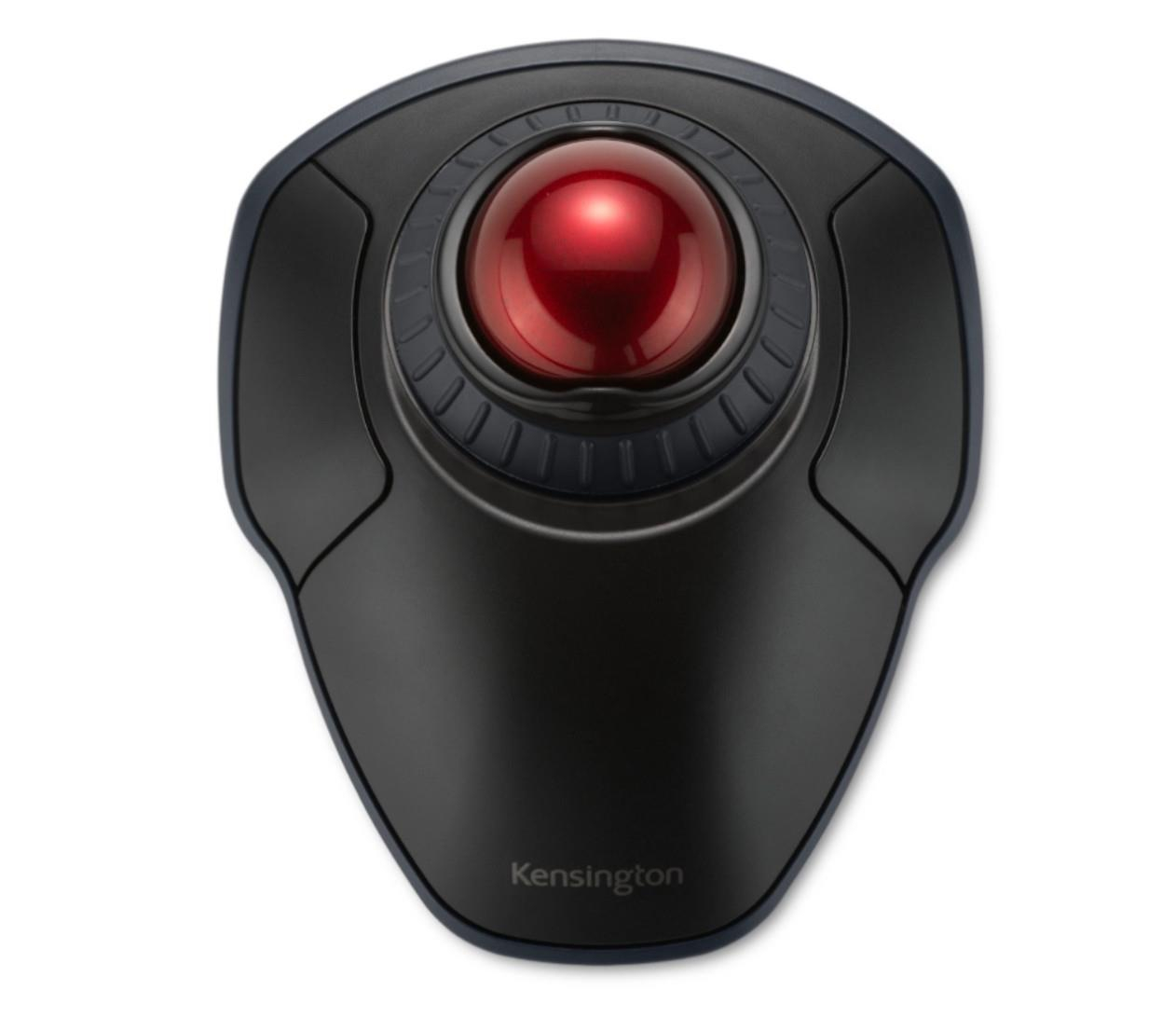 Kensington Trackball Orbit z pierścieniem przewijania czarny