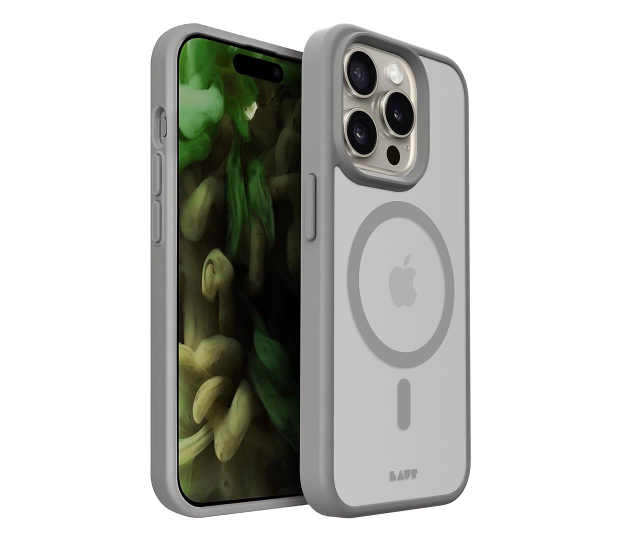 Laut Huex Protect do iPhone 15 Pro MagSafe grey
