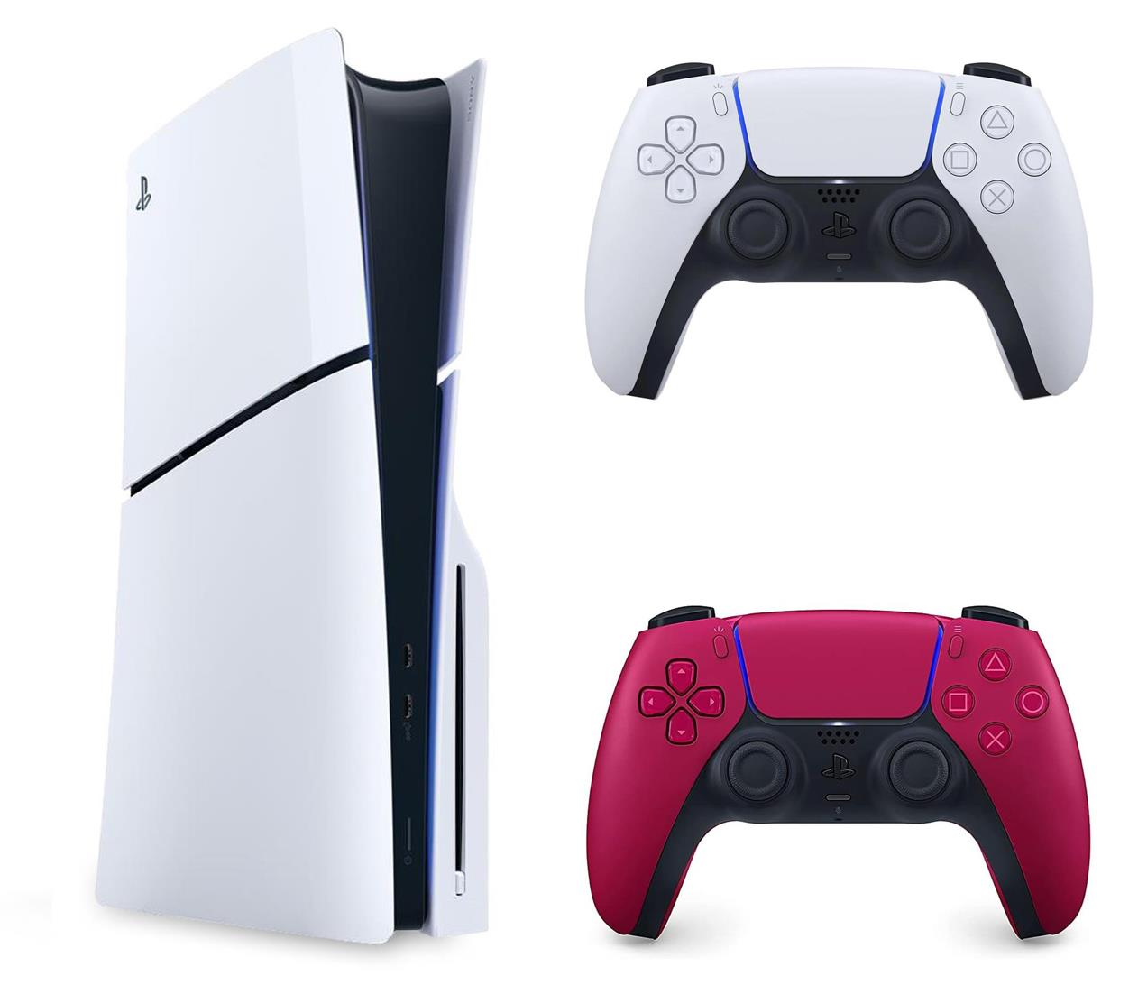 Sony PlayStation 5 Slim + DualSense Cosmic Red