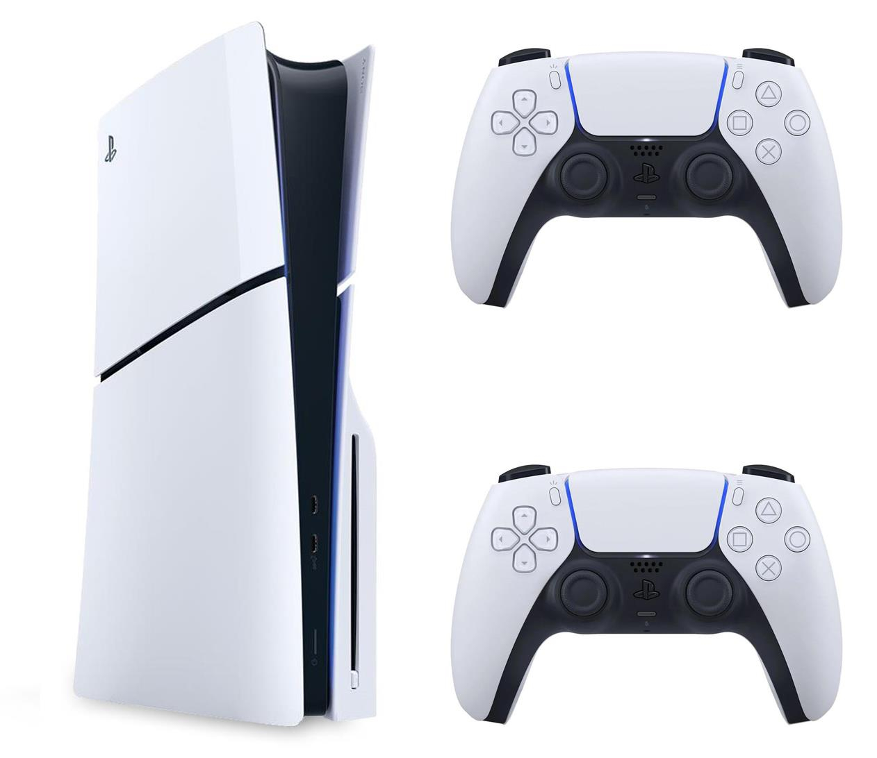 Sony PlayStation 5 Slim + DualSense White