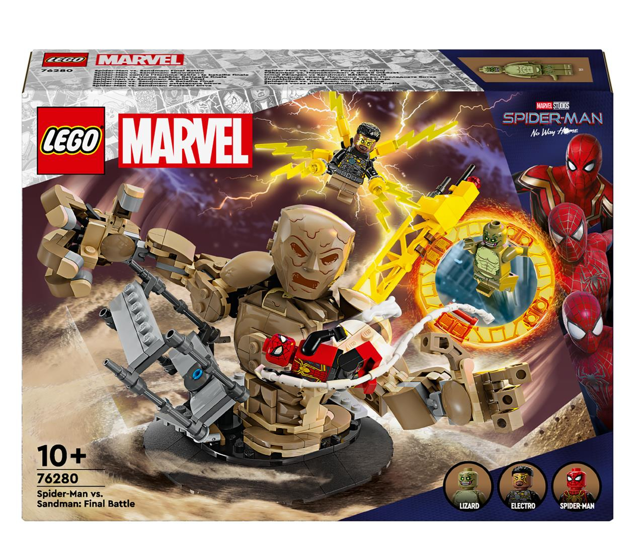 LEGO Marvel 76280 Spider-Man vs. Sandman: ostateczna bitwa