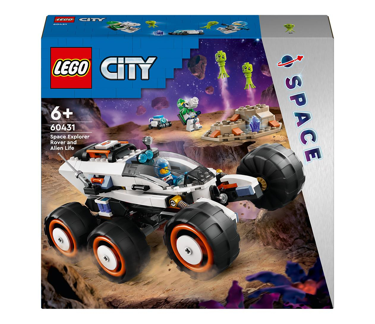 LEGO City 60431 Kosmiczny łazik i badanie życia w kosmosie