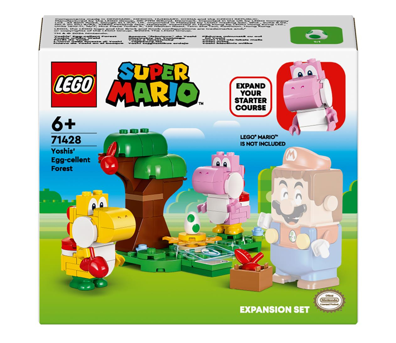 LEGO Super Mario 71428 Niezwykły las Yoshiego