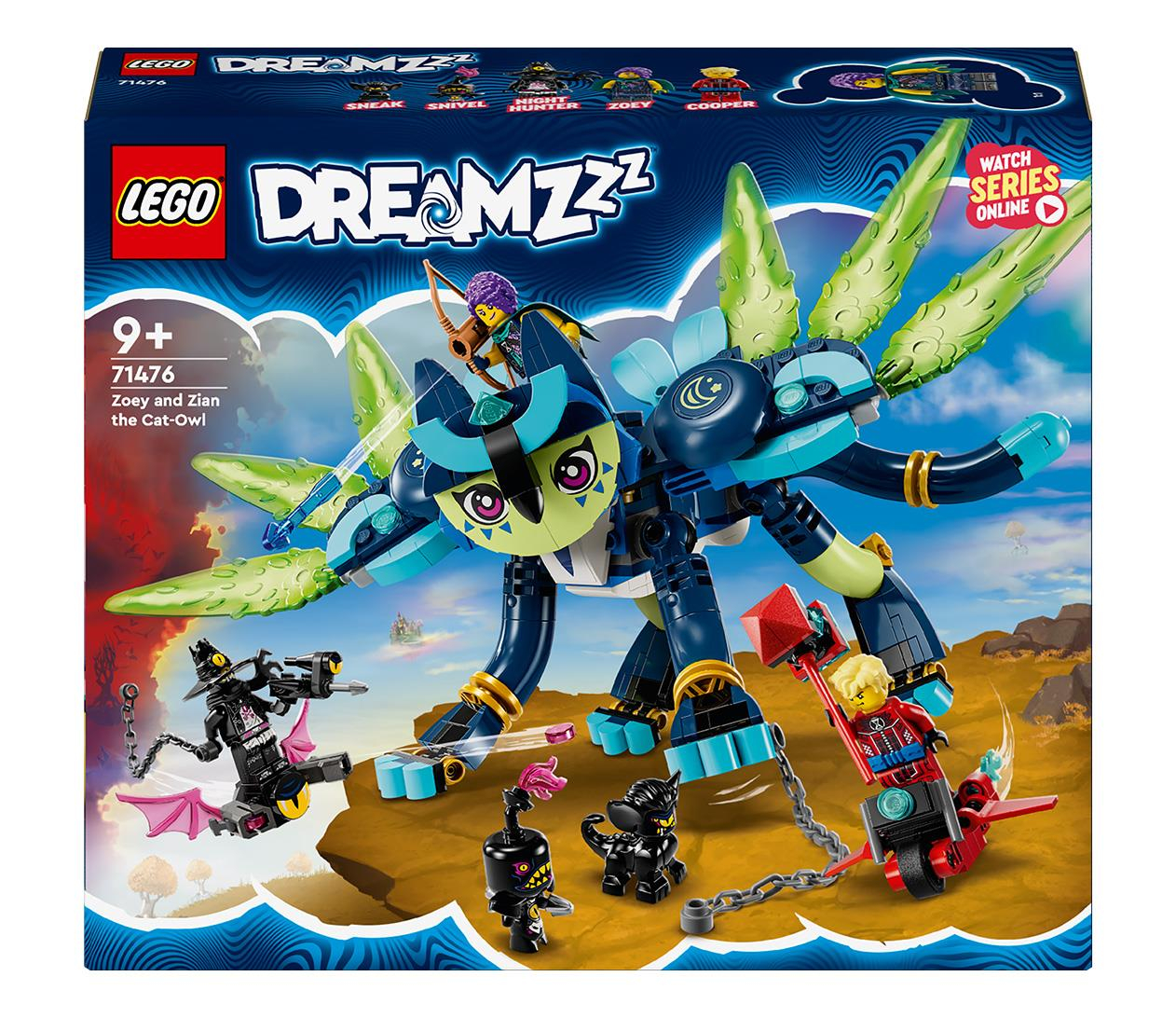 LEGO DREAMZzz 71476 Zoey i sowokot Zian