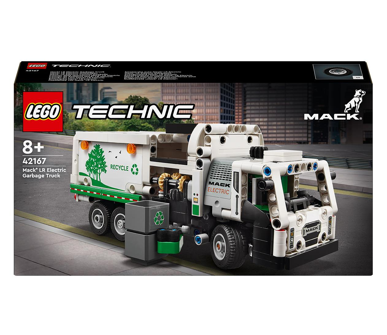LEGO Technic 42167 Śmieciarka Mack® LR Electric