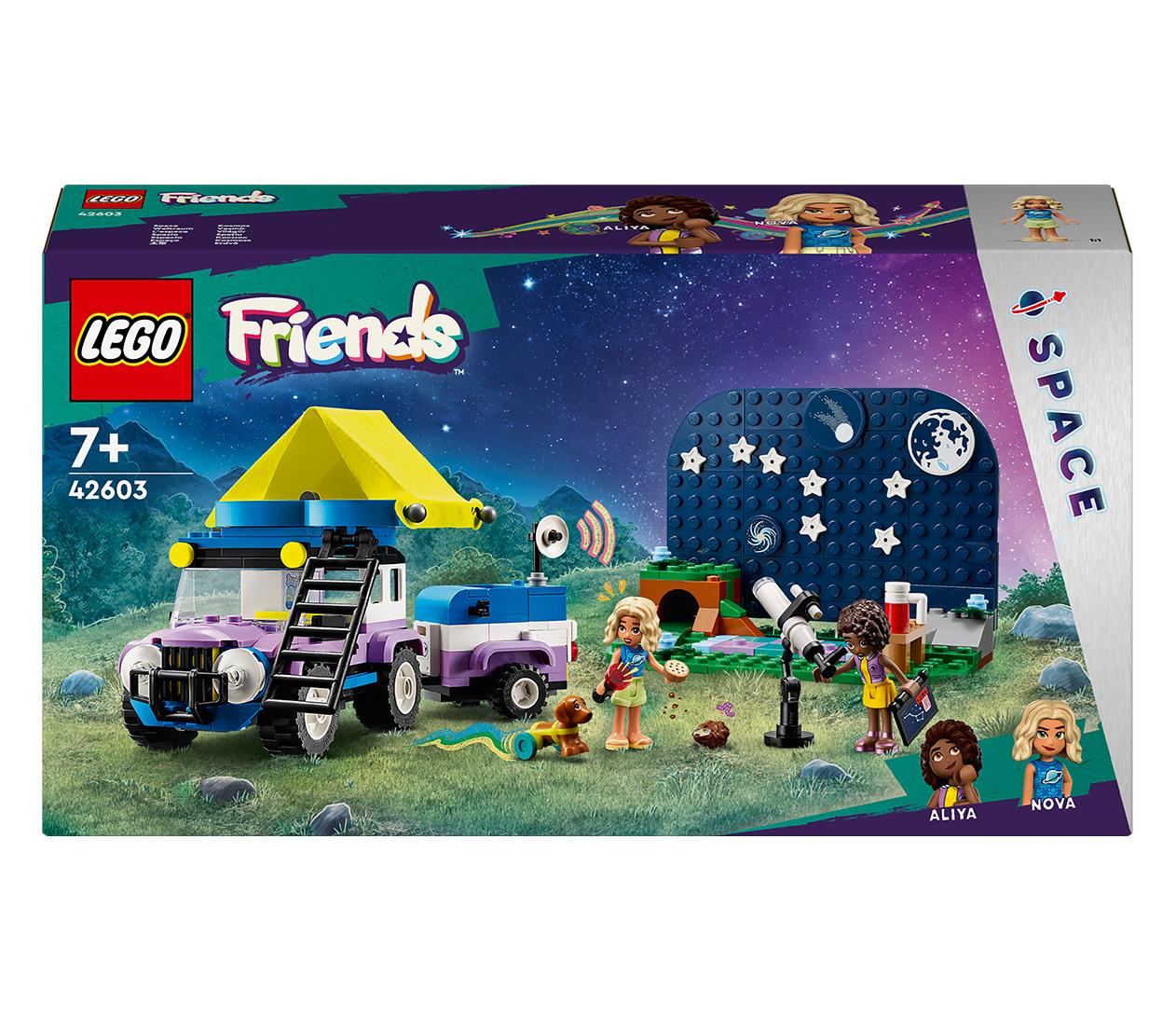 LEGO Friends 42603 Kamper z mobilnym obserwatorium gwiazd