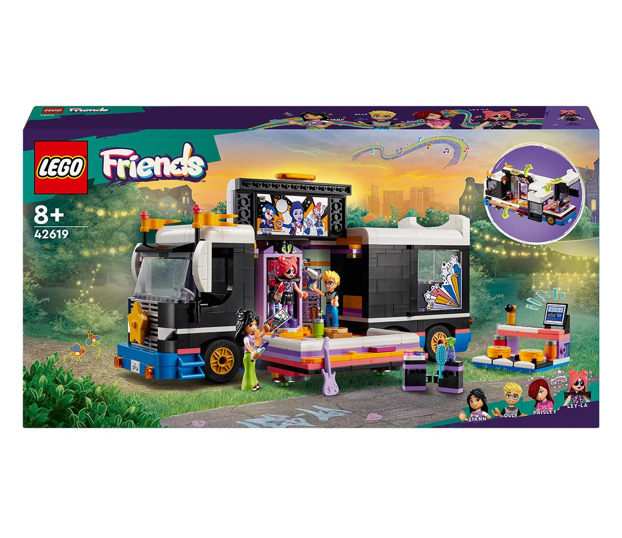 LEGO Friends 42619 Autobus koncertowy gwiazdy popu