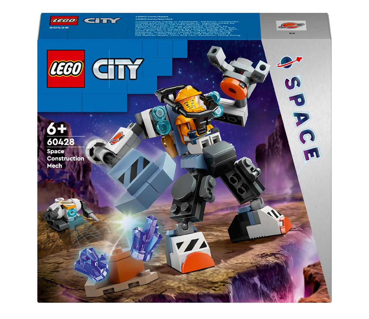 LEGO City 60428 Kosmiczny mech