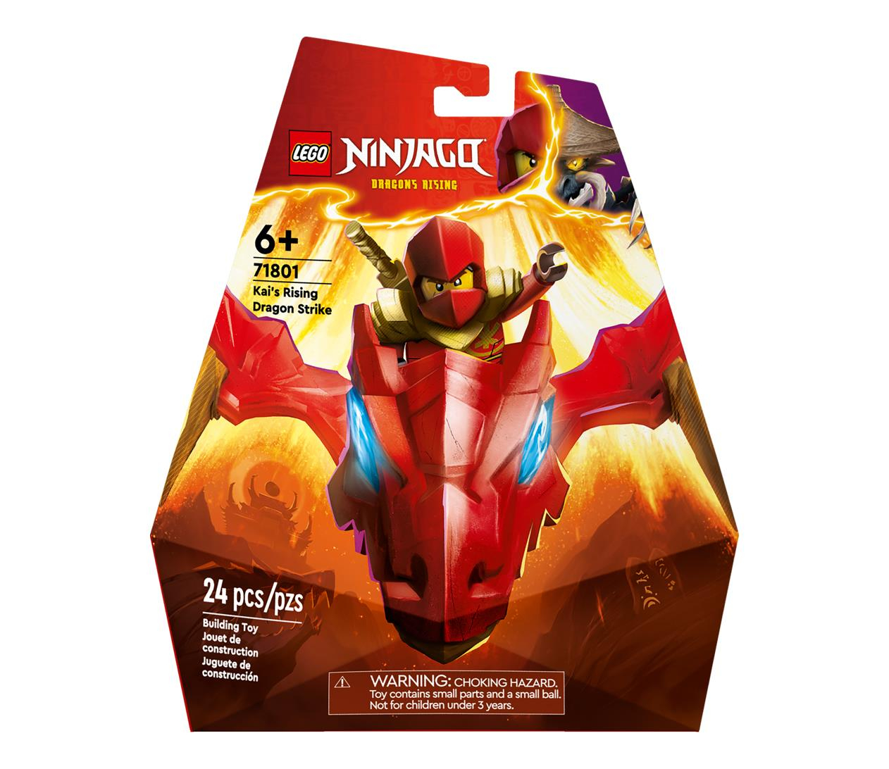 LEGO Ninjago 71801 Atak powstającego smoka Kaia