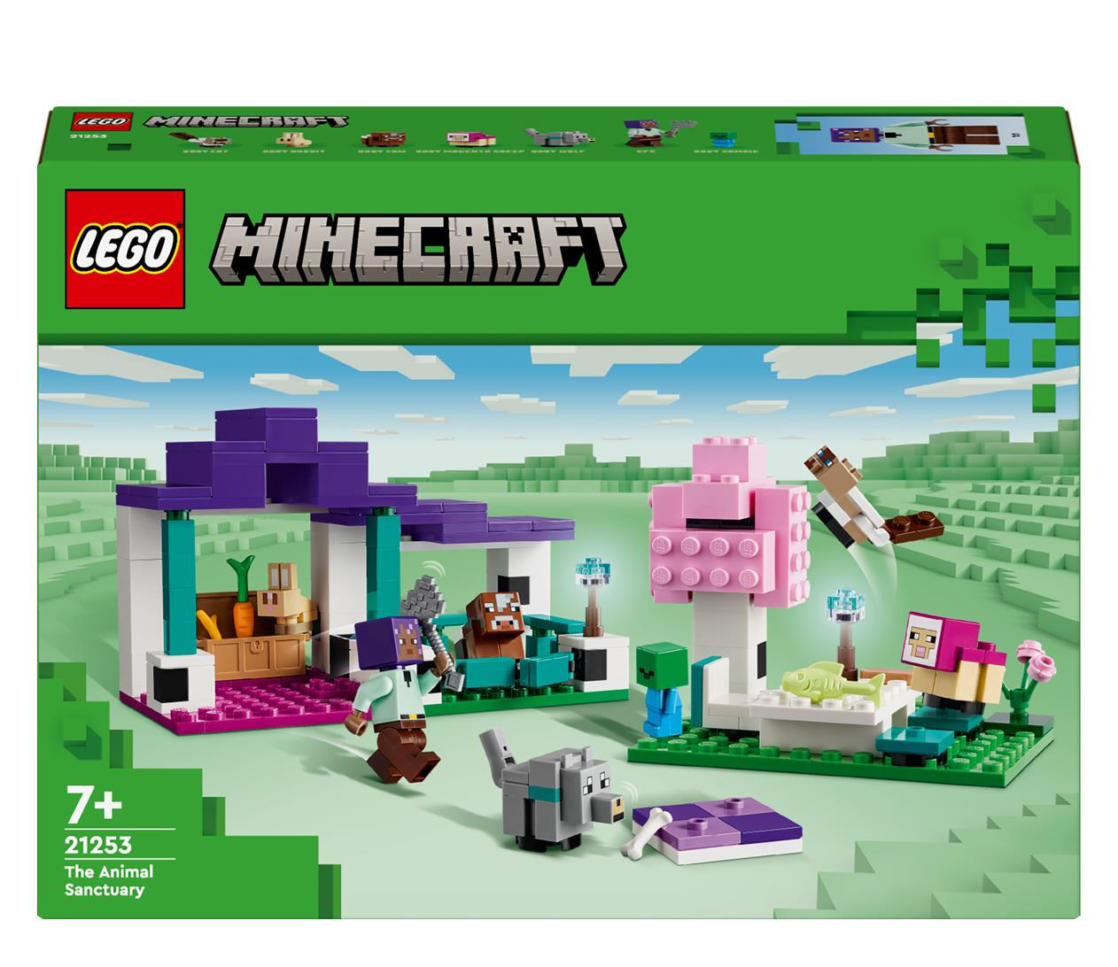 LEGO Minecraft 21253 Rezerwat zwierząt