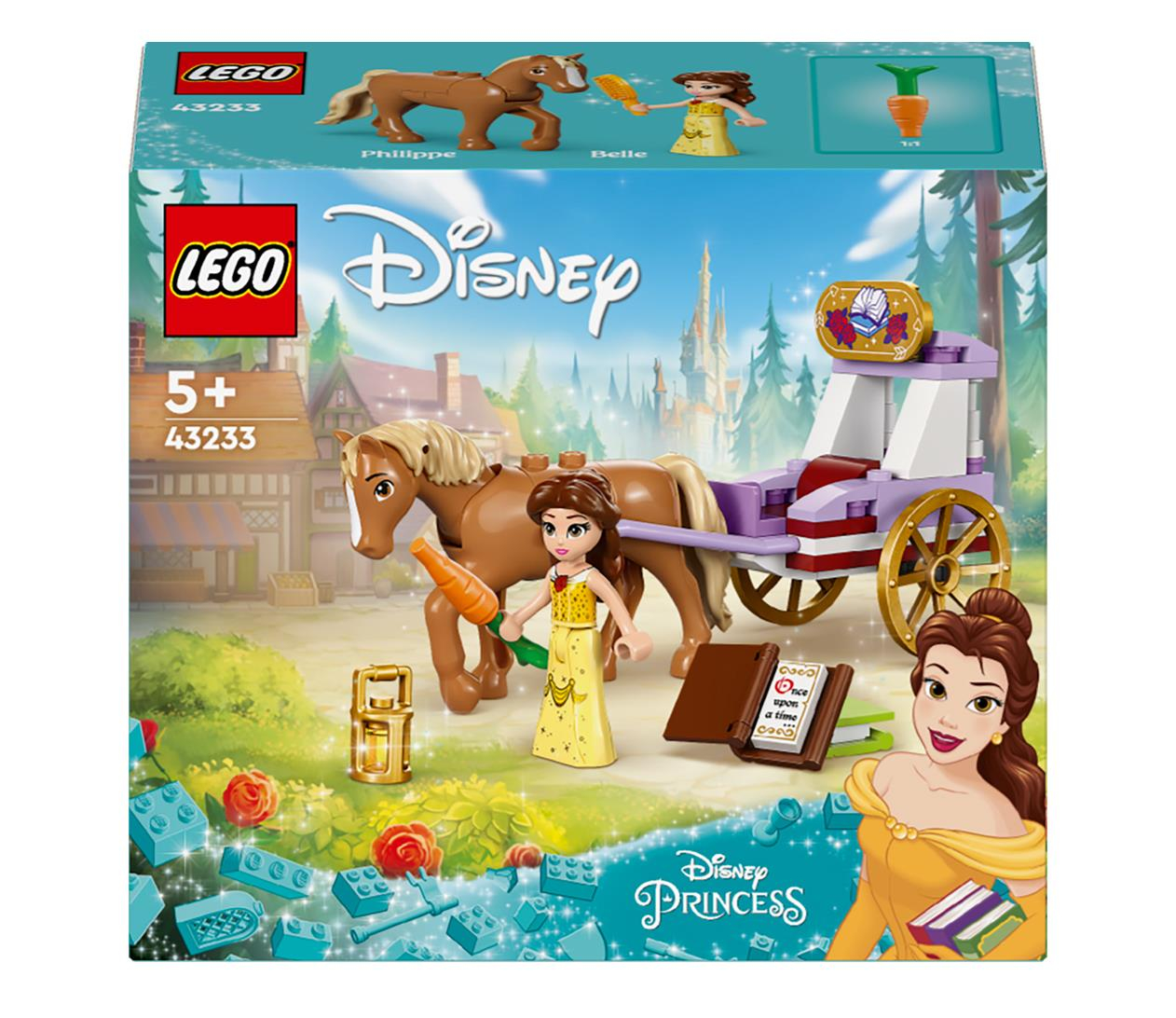 LEGO Disney Princess 43233 Bryczka z opowieści Belli