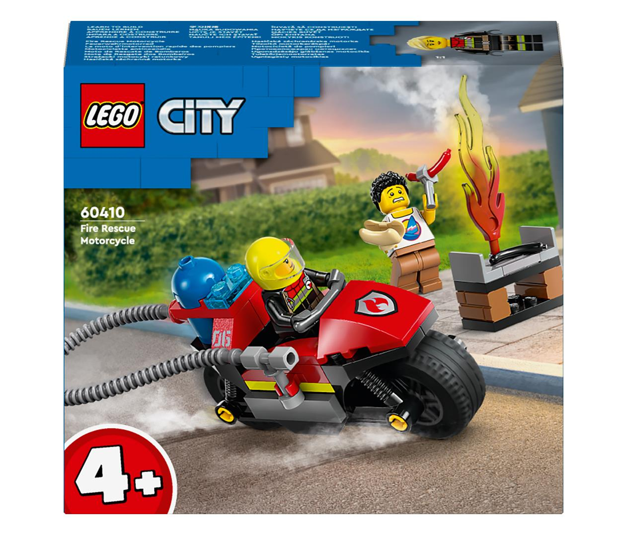 LEGO City 60410 Strażacki motocykl ratunkowy