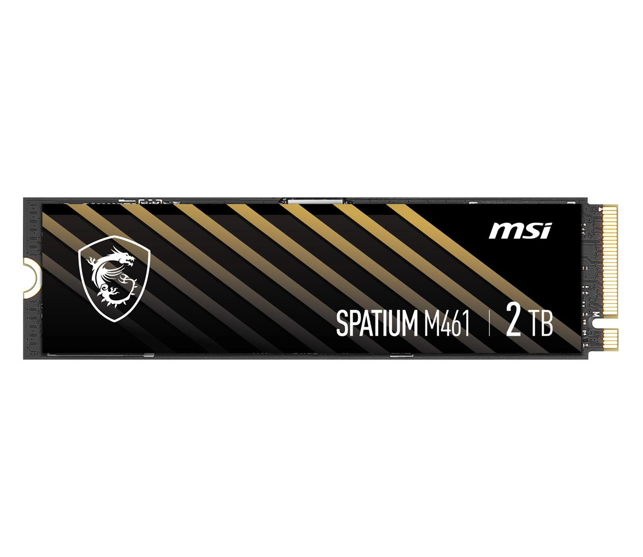 MSI 2TB M.2 PCIe Gen4 NVMe Spatium M461
