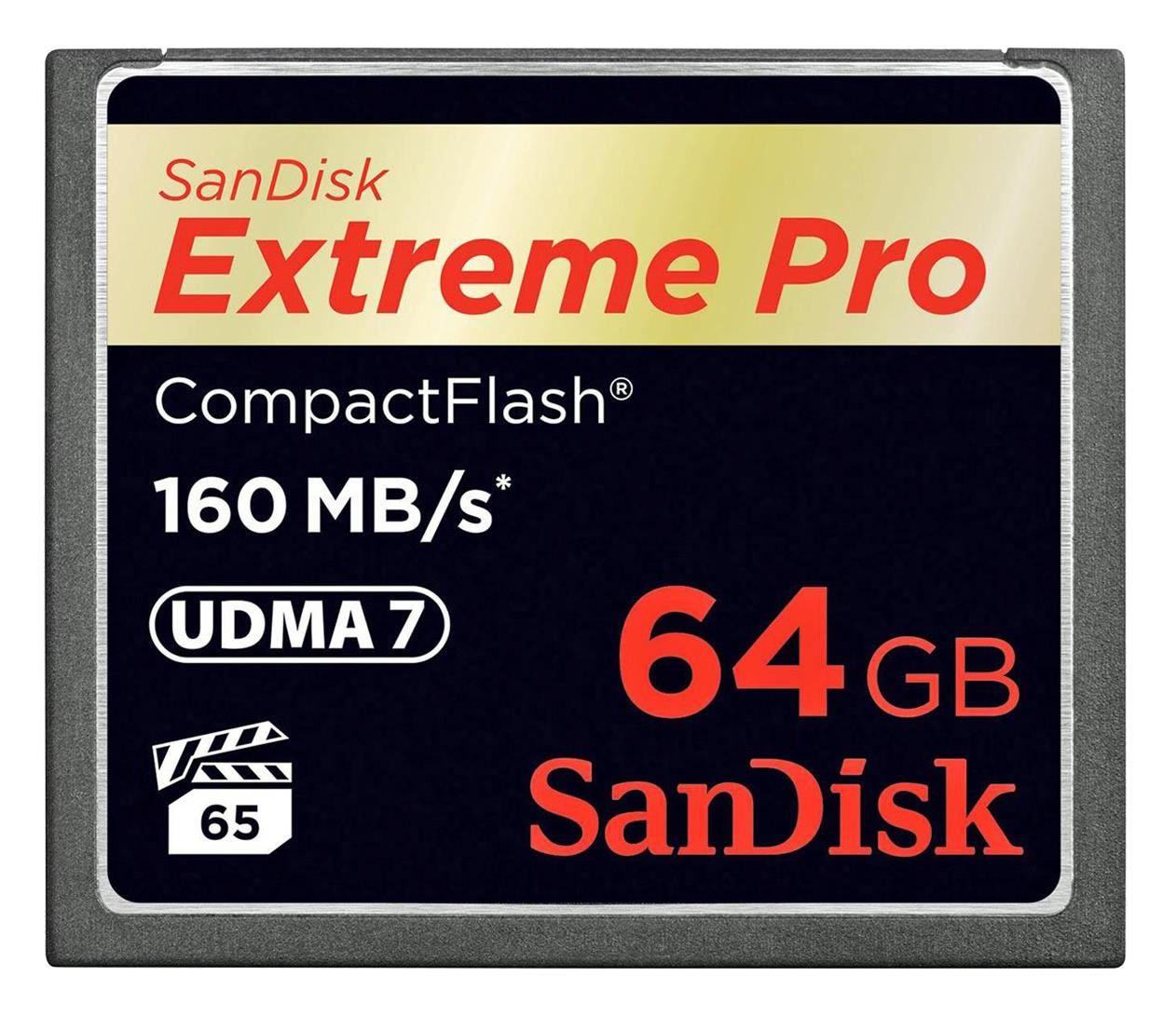 Sandisk 64GB Extreme Pro zapis 150MB/s odczyt 160MB/s
