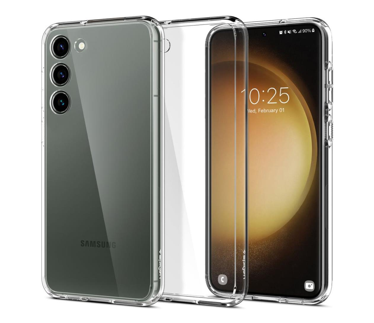 Spigen Ultra Hybrid do Samsung Galaxy S23 clear