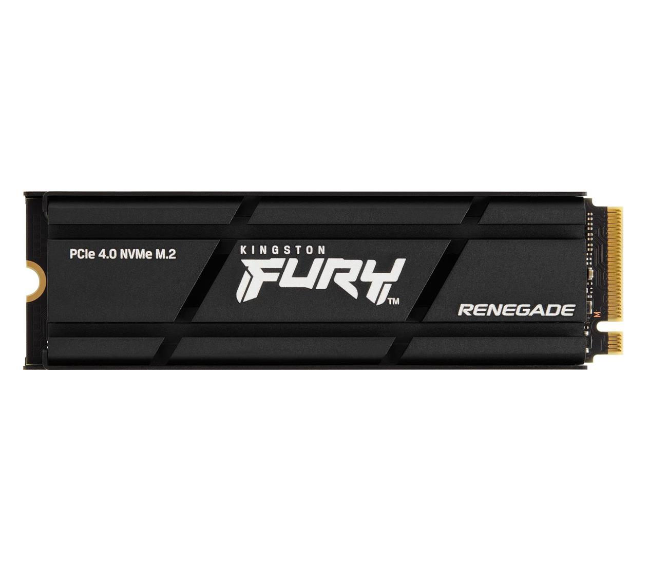 Kingston 4TB M.2 PCIe Gen4 NVMe Fury Renegade Heatsink