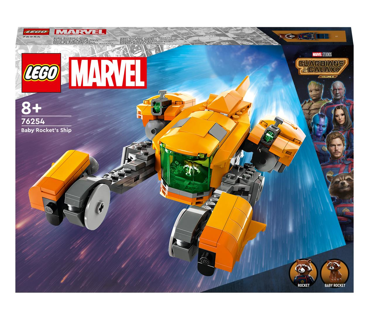 LEGO Marvel Super Heroes 76254 Statek kosmiczny małego Rocketa