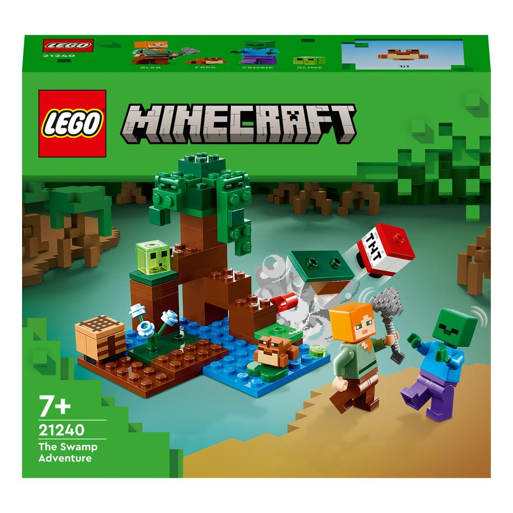 LEGO Minecraft 21240 Przygoda na mokradłach