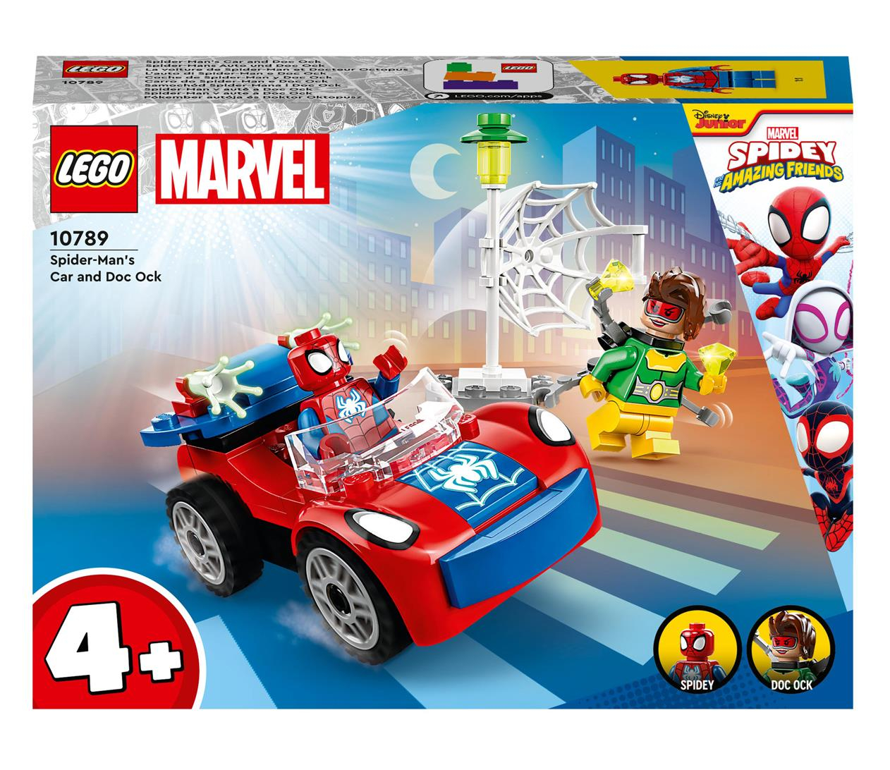 LEGO Marvel 10789 Samochód Spider-Mana i Doc Ock