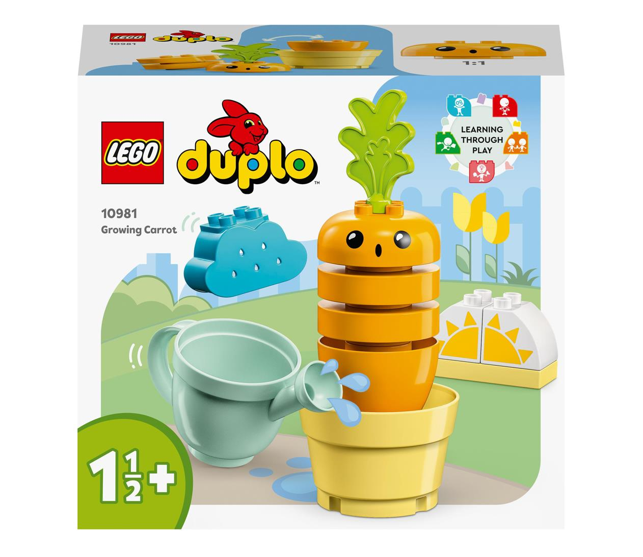 LEGO DUPLO 10981 Rosnąca marchewka