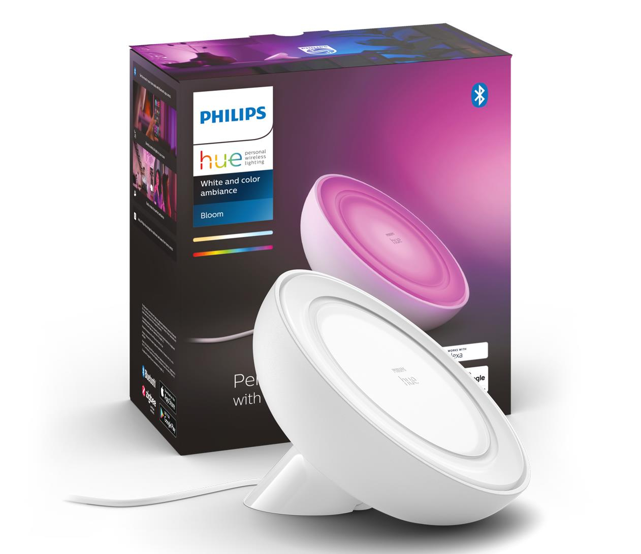 Philips Hue White and color ambiance Lampa Bloom (biała)
