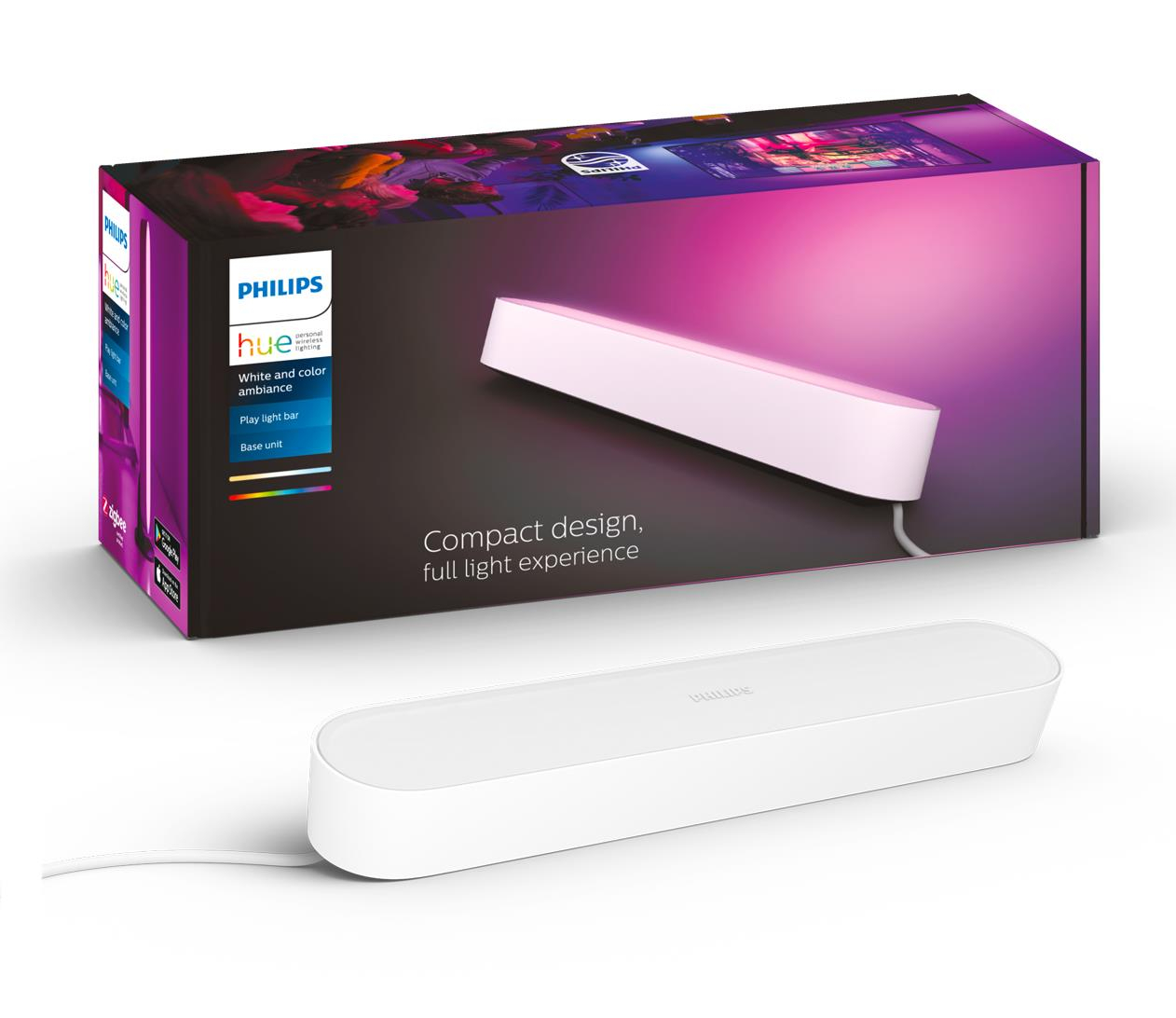 Philips Hue White and color ambiance Lampa Play (biała)