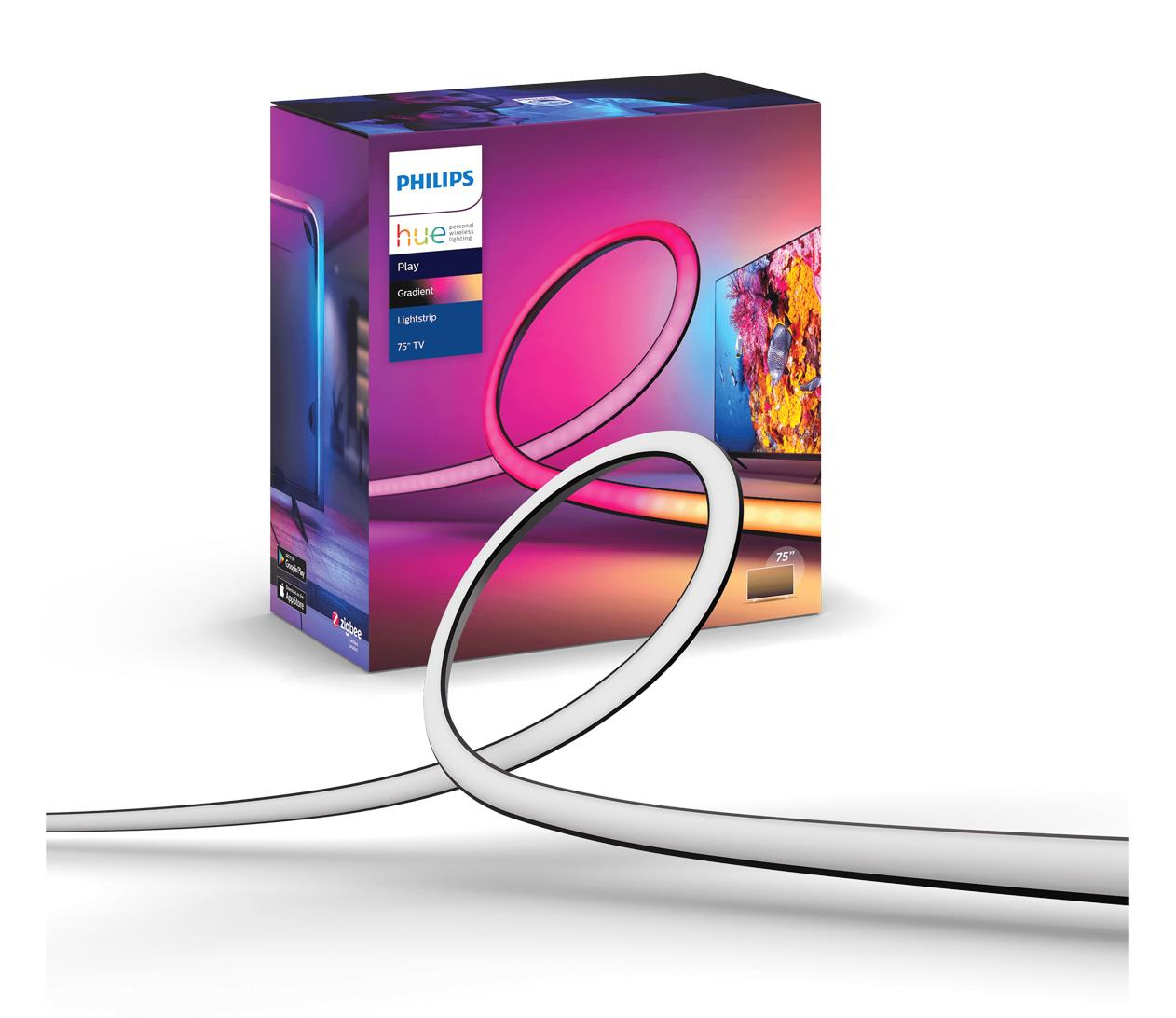Philips Hue White and color ambiance Taśma Play gradient 75"