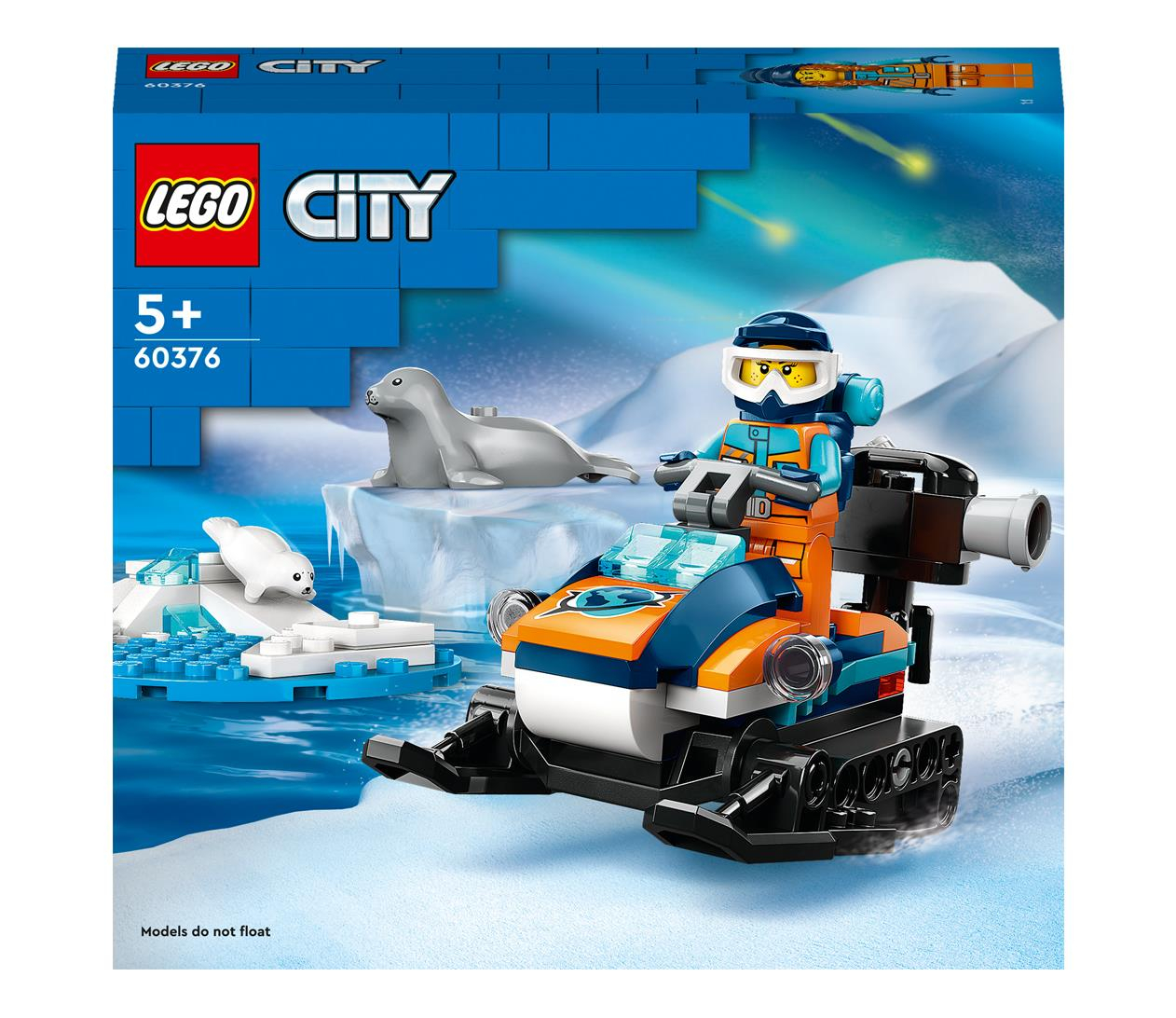 LEGO City 60376 Skuter śnieżny badacza Arktyki
