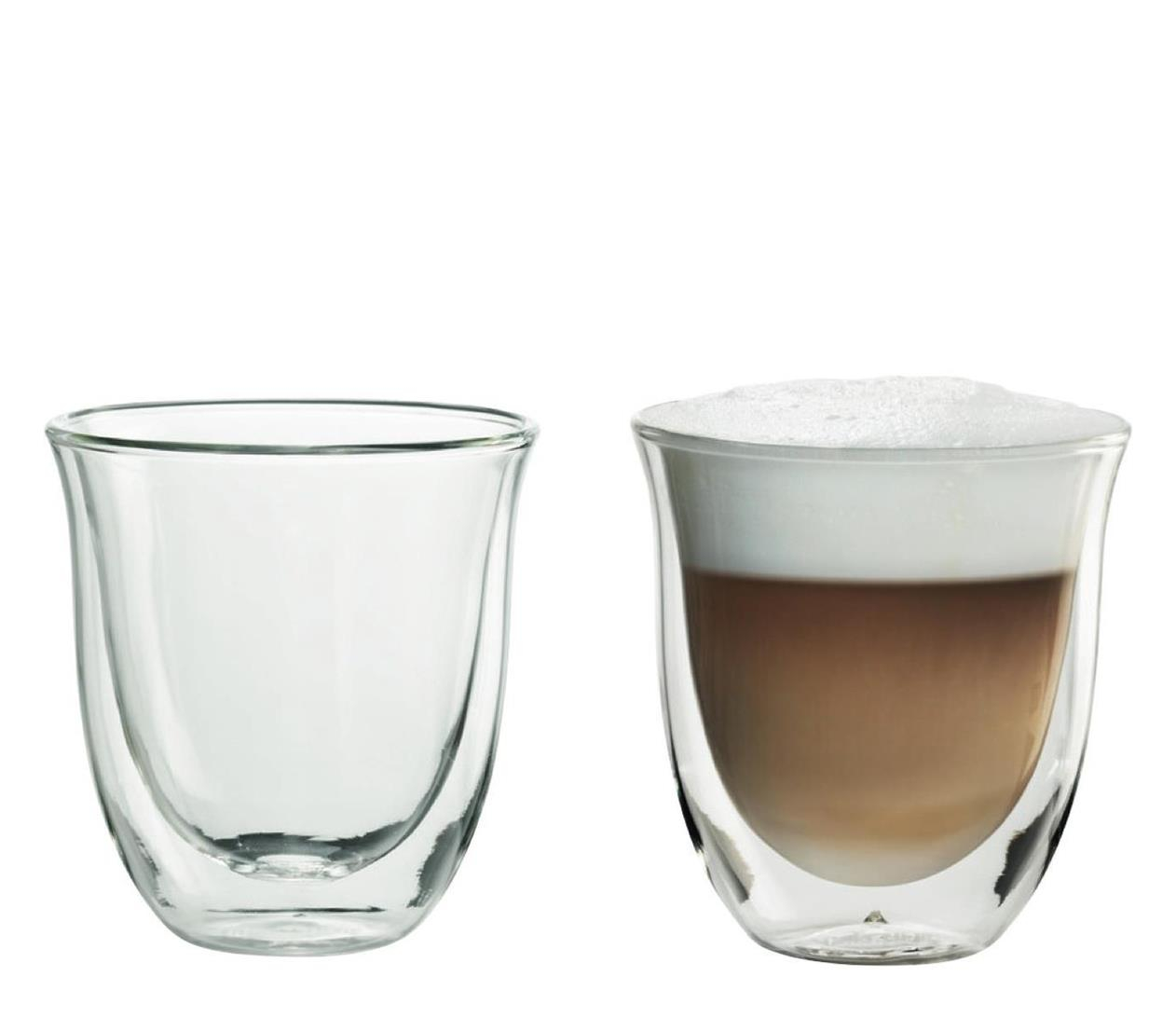 DeLonghi Szklanki do cappuccino zestaw 2 sztuki