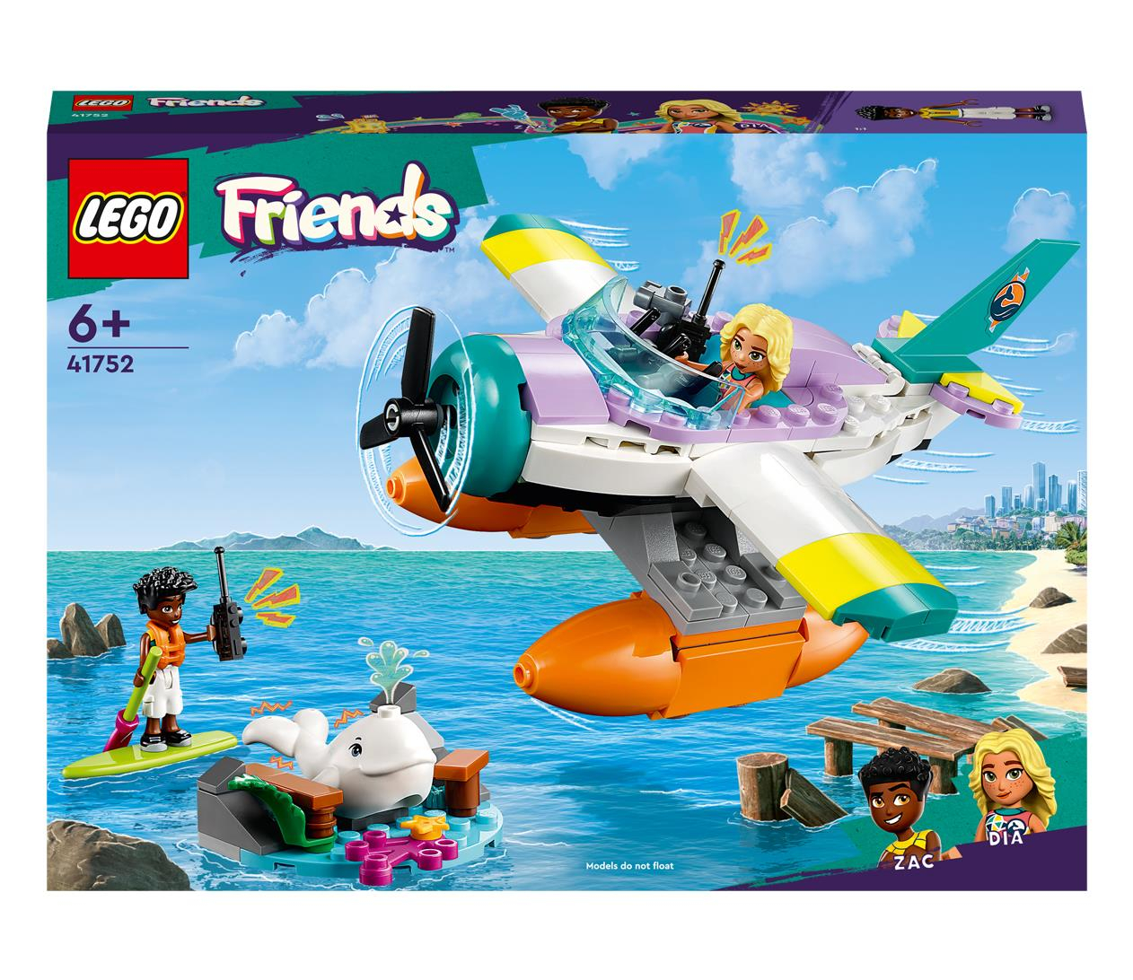 LEGO Friends 41752 Hydroplan ratowniczy