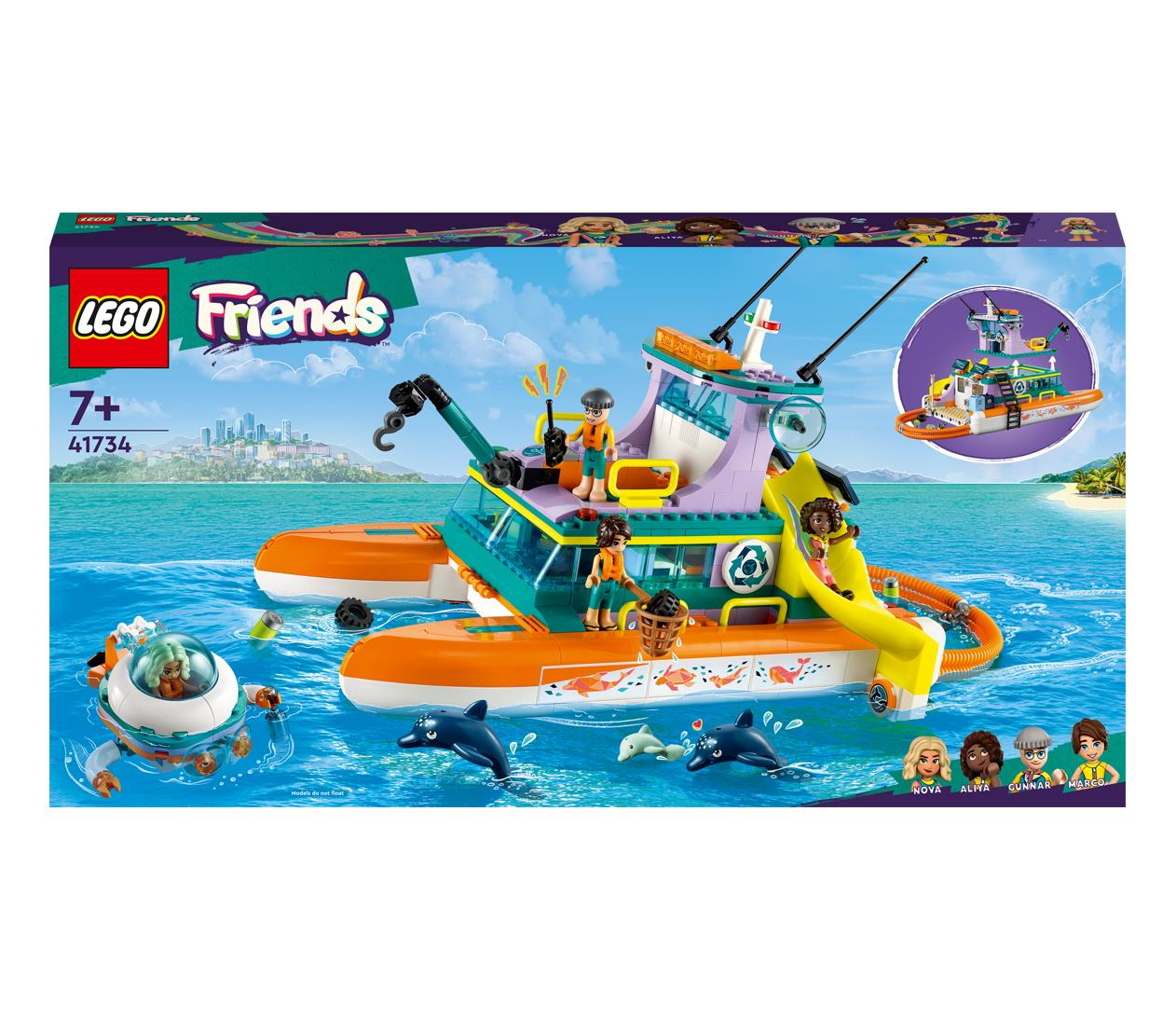 LEGO Friends 41734 Morska łódź ratunkowa