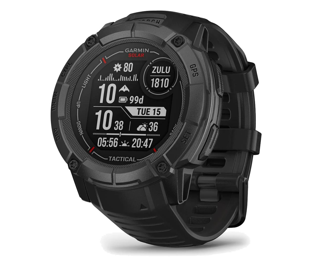 Garmin Instinct 2X Solar Tactical 50mm czarny