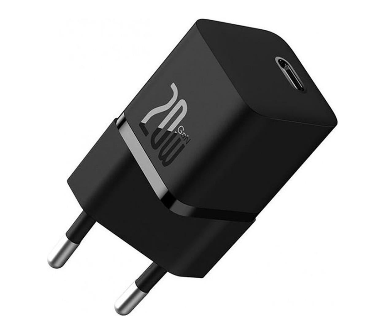 Baseus GaN5 mini USB-C 20W Quick Charge czarny