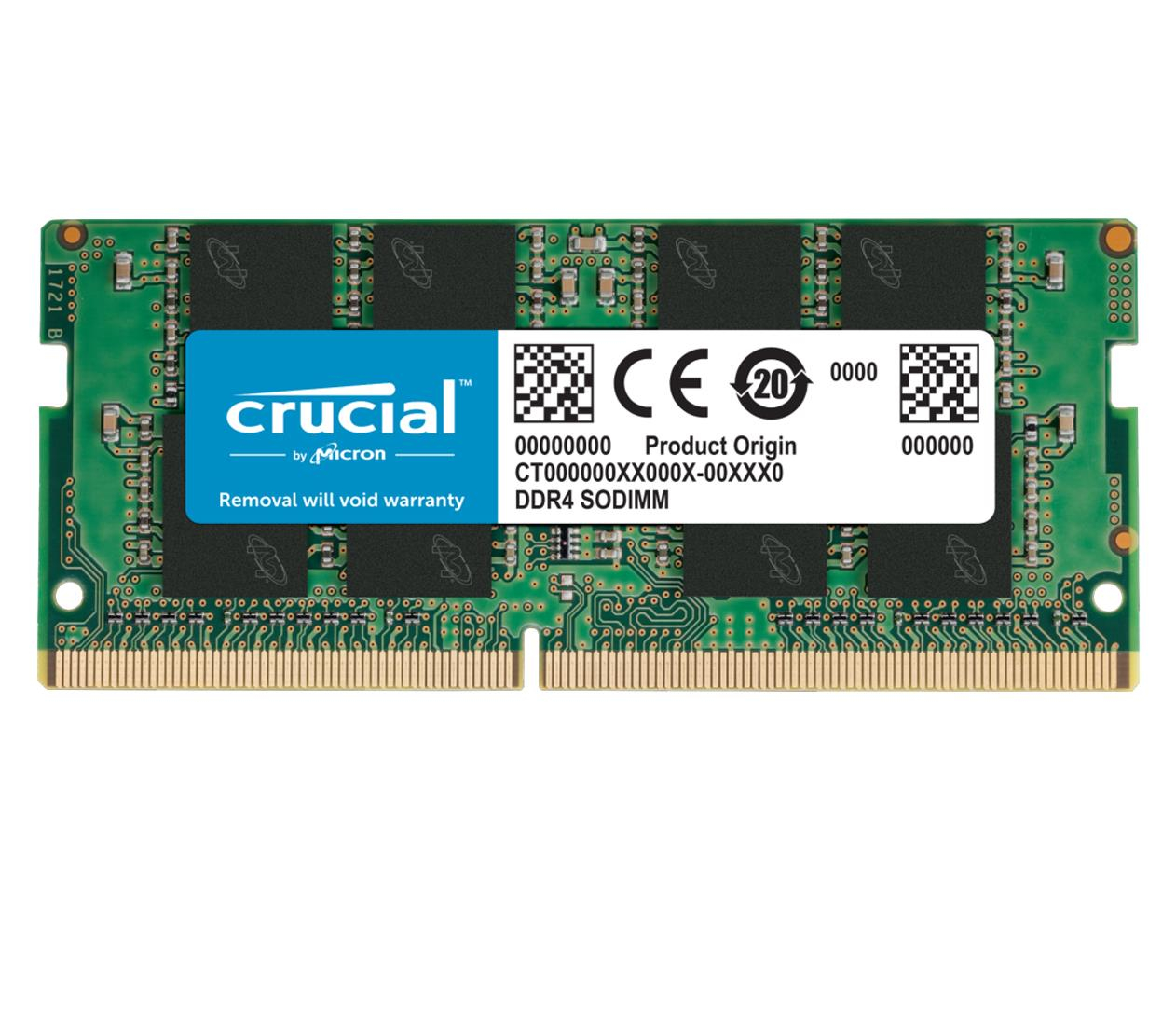 Crucial 32GB (1x32GB) 3200MHz