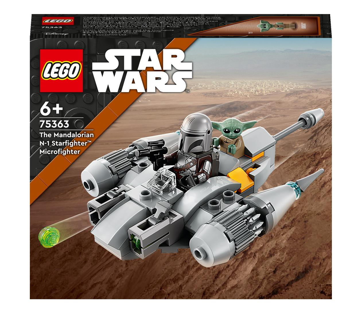 LEGO Star Wars™ 75363 Myśliwiec N-1™ Mandalorianina w mikroskali