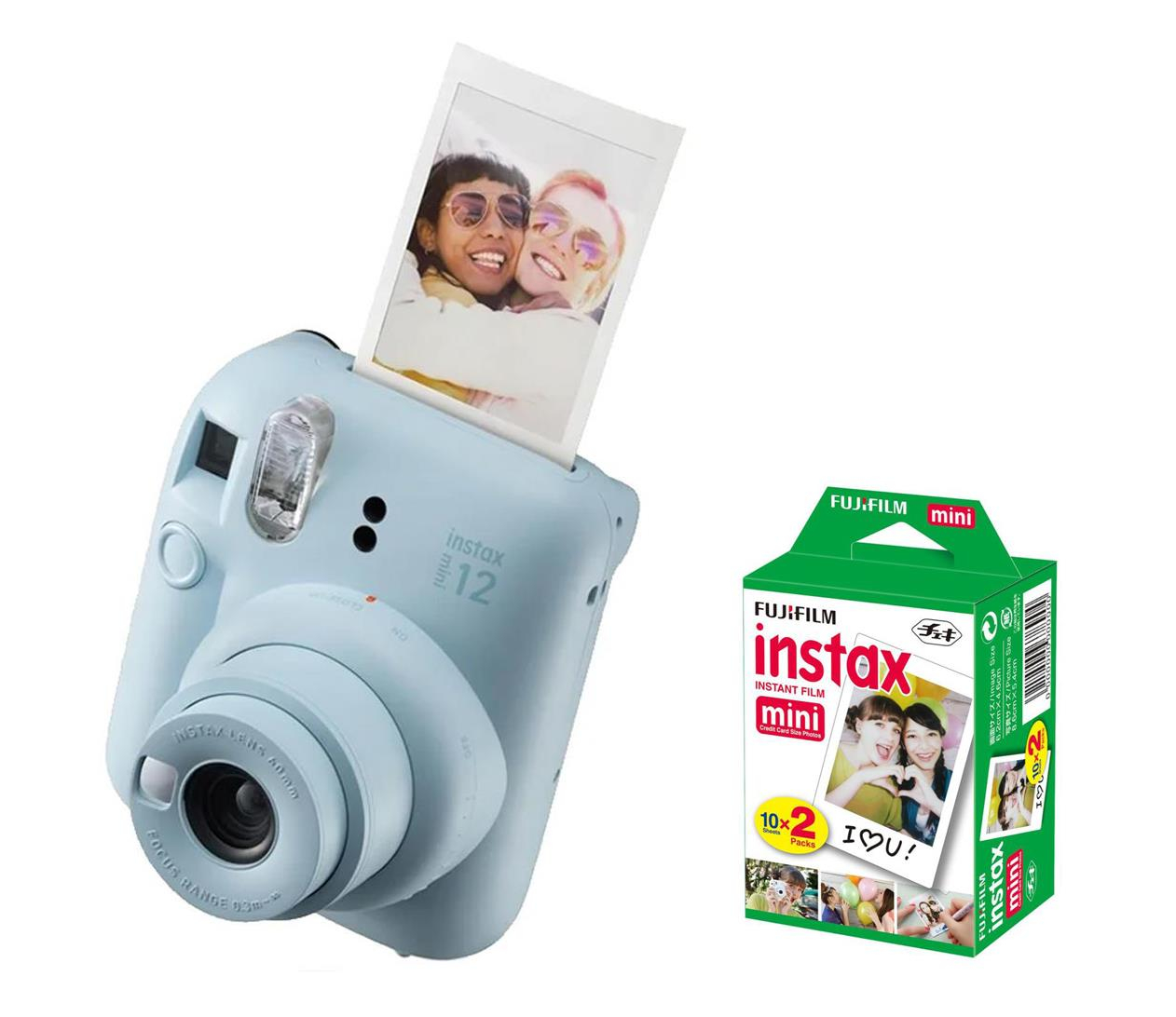 Fujifilm Instax Mini 12 niebieski + wkłady (20 zdjęć)