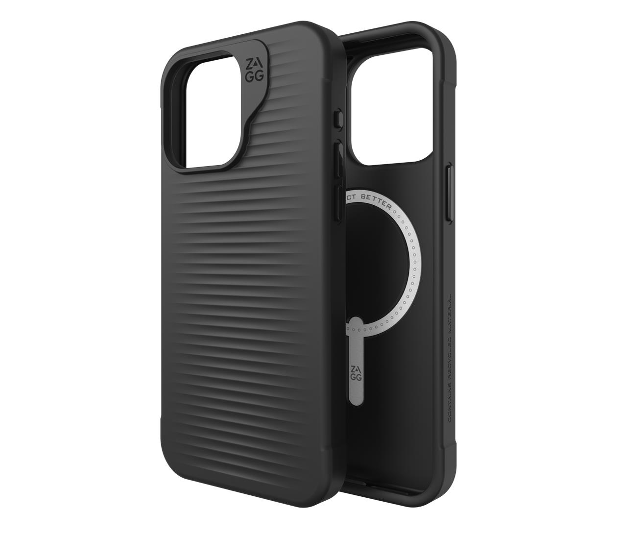Zagg Luxe Snap do iPhone 15 MagSafe black
